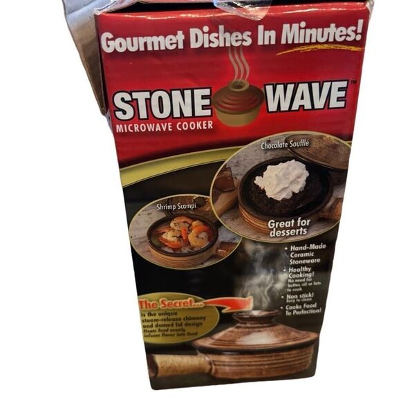 Stone Wave Microwave Cooker *New, Open Box* - Picture 5 of 7